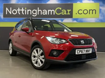 Used Seat Arona SE Technology 95 HP (69 kW) 2018 Red SUV