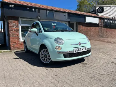 Usado Fiat 500 Lounge 69 HP (50 kW) 2014 Verde Citadino