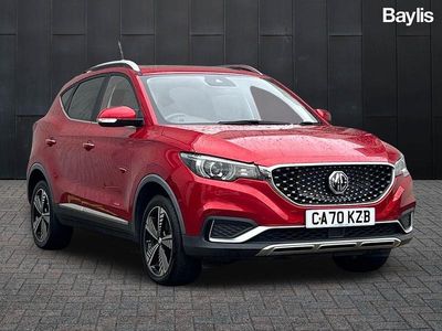 Used MG ZS Exclusive 105 kW (143 HP) 2020 Red Hatchback