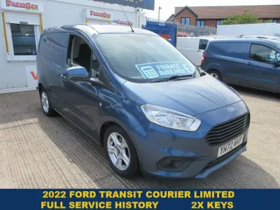 Used Ford Transit Courier Limited 100 HP (73 kW) 2022 Blue Van