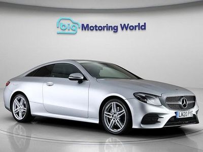 Used Mercedes E220 AMG line 194 HP (142 kW) 2020 Silver Coupe