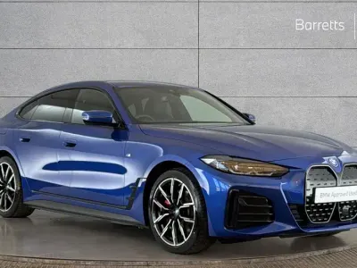 Used BMW i4 M Sport 246 kW (335 HP) 2023 Blue Sedan