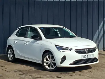 Used Vauxhall Corsa 75 HP (55 kW) 2020 White Hatchback