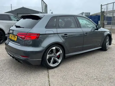 Used Audi S3 Sportback Black Edition 310 HP (228 kW) 2017 Grey Hatchback