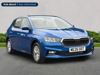 Used Skoda Fabia SE 80 HP (58 kW) 2026 Blue Hatchback