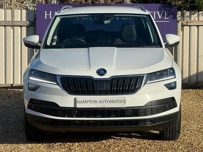 Used Skoda Karoq SE L 150 HP (110 kW) 2020 White SUV