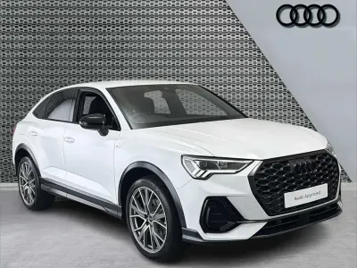 Used Audi Q3 Black Edition 150 HP (110 kW) 2024 White SUV