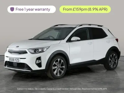 Used Kia Stonic 118 HP (86 kW) 2018 White SUV