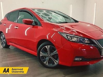 Used Nissan Leaf Tekna 110 kW (150 HP) 2022 Red Hatchback