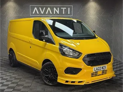 Used Ford Transit Custom 130 HP (95 kW) 2022 Yellow Van
