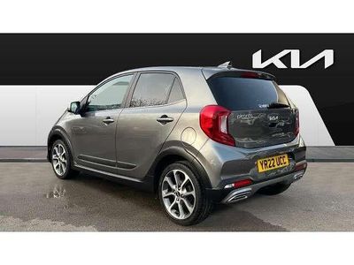 Used Kia Picanto X-Line 66 HP (48 kW) 2022 Grey Hatchback