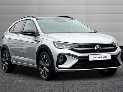 Reflex silver with flat black roof Used 2022 VW Taigo R-line SUV | £19,995 (Fair price)