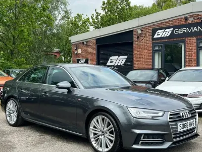 Used Audi A4 S-Line 218 HP (160 kW) 2016 Grey Sedan