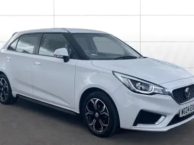 Used MG MG3 Exclusive 106 HP (77 kW) 2024 White Hatchback