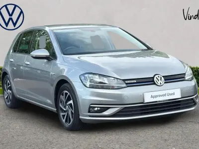 Used VW Golf VII Match 128 HP (94 kW) 2019 Silver Hatchback