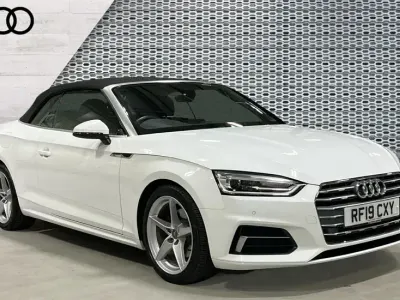 Używany Audi A5 Sport 190 KM (139 kW) 2019 Biały Coupe