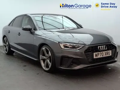 Used Audi A4 Black Edition 147 HP (108 kW) 2020 Grey Sedan