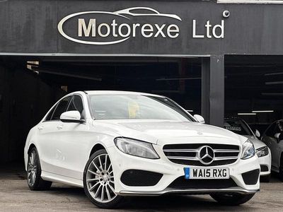 Used Mercedes C200 AMG line 184 HP (135 kW) 2015 White Sedan