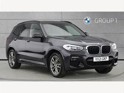 Grey Used 2021 BMW X3 M Sport SUV | £26,450 (Good price)