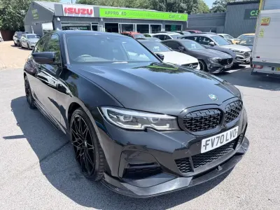 Used BMW 330e M Sport 2020 Black Sedan