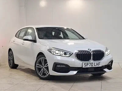 Used BMW 118 Sport Line 140 HP (102 kW) 2020 White Hatchback