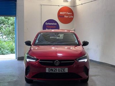 Used Vauxhall Corsa 75 HP (55 kW) 2021 Red Hatchback