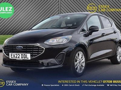 Black Used 2022 Ford Fiesta Titanium Hatchback | £11,990 (Good price)