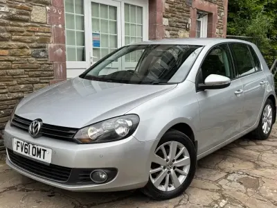 Used VW Golf VI Match 105 HP (77 kW) 2011 Silver Hatchback