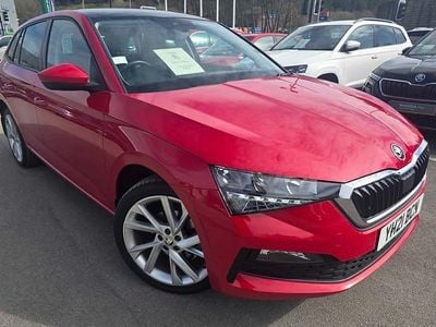 Used Skoda Scala SE L 2021 Red Hatchback