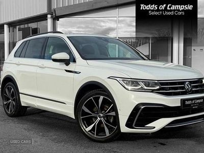 Used VW Tiguan R-line 150 HP (110 kW) 2023 White SUV