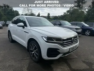 Used VW Touareg R-line 286 HP (210 kW) 2019 White SUV