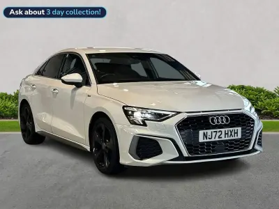 Usado Audi A3 Comfort 150 HP (110 kW) 2022 Branco Sedan