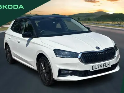 Used Skoda Fabia Colour Edition 113 HP (83 kW) 2025 White Hatchback