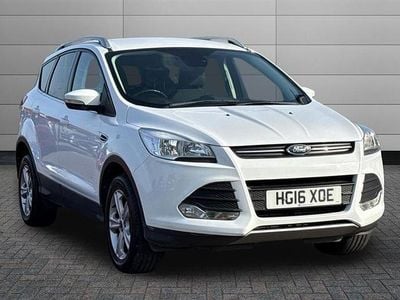 Used Ford Kuga Zetec 150 HP (110 kW) 2016 White SUV