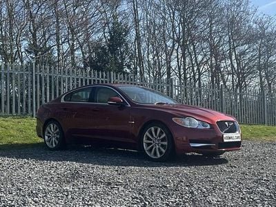 Used Jaguar XF Luxury 2010 Red Sedan