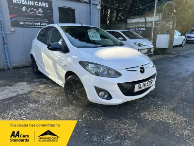 Used Mazda 2 Edition 84 HP (61 kW) 2014 White Hatchback