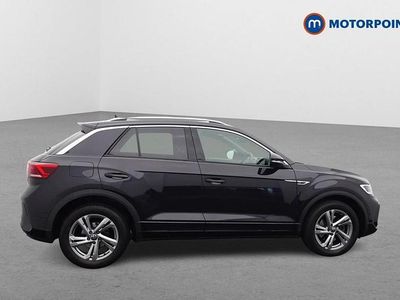 Black Used 2022 VW T-Roc R-line SUV | £22,099 (Fair price)