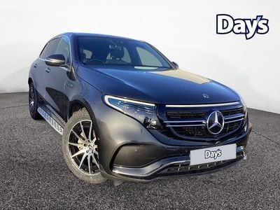 Used Mercedes EQC400 AMG line 300 kW (408 HP) 2021 Grey SUV