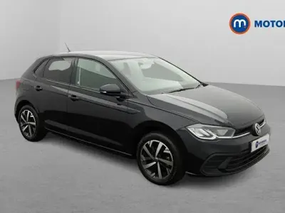 Used VW Polo Match 95 HP (69 kW) 2025 Black Hatchback