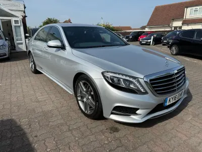 Used Mercedes S350L AMG line 2016 Silver Sedan