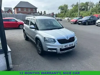 Used Skoda Yeti SE Drive 110 HP (80 kW) 2017 Silver SUV