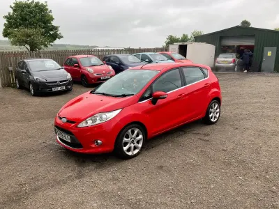 Used Ford Fiesta Zetec 2009 Red Hatchback