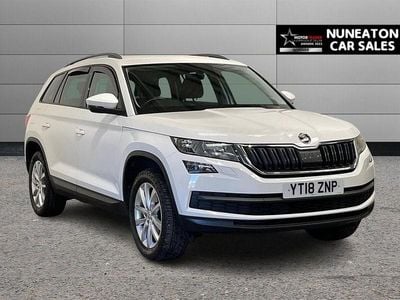 White Used 2018 Skoda Kodiaq SE SUV | £10,250 (Super price)