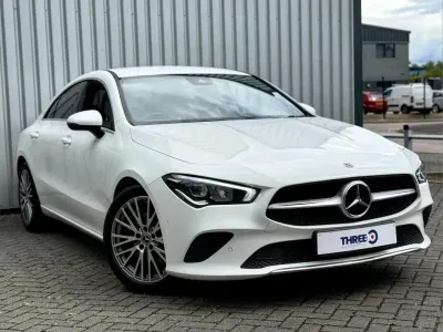 Used Mercedes CLA200 Executive 161 HP (118 kW) 2023 White Coupe