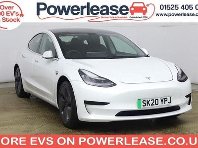 Used Tesla Model 3 Standard Range Plus 177 kW (241 HP) 2020 White Sedan