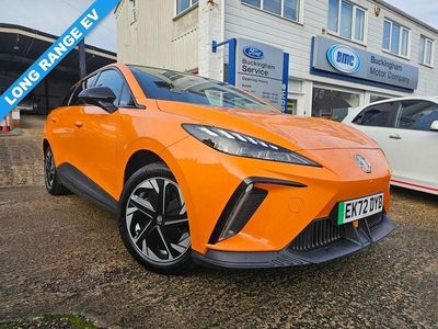 Used MG MG4 EV Trophy 63 kW (87 HP) 2022 Orange Hatchback