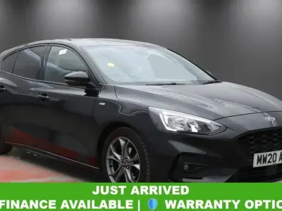 Begagnad Ford Focus ST-Line 125 HK (91 kW) 2020 Svart Halvkombi