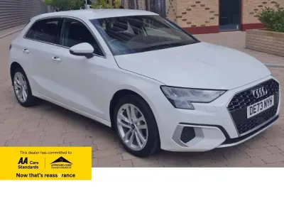 Used Audi A3 Sportback e-tron Sport 204 HP (150 kW) 2023 White Hatchback