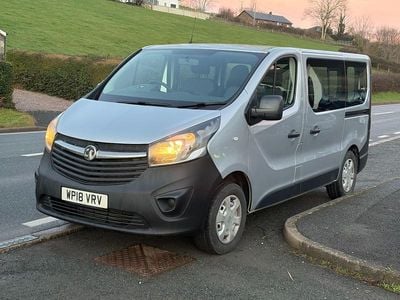 Silver Used 2018 Vauxhall Vivaro MPV | £12,950 (Good price)