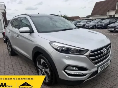 Used Hyundai Tucson Premium SE 136 HP (100 kW) 2016 Silver SUV